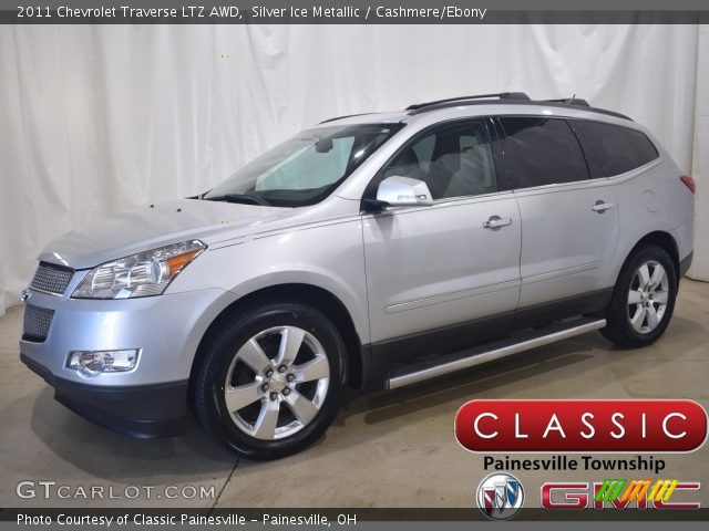 2011 Chevrolet Traverse LTZ AWD in Silver Ice Metallic