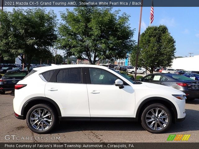 2021 Mazda CX-5 Grand Touring AWD in Snowflake White Pearl Mica