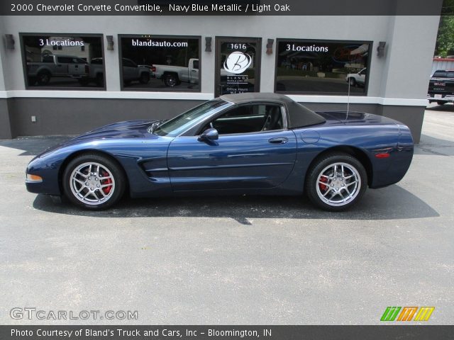 2000 Chevrolet Corvette Convertible in Navy Blue Metallic