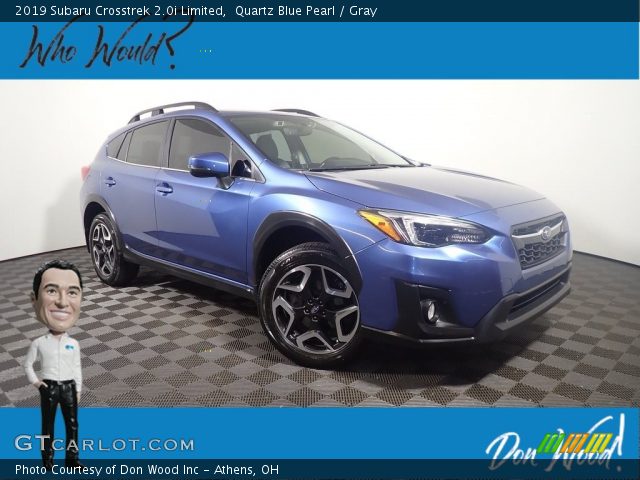 2019 Subaru Crosstrek 2.0i Limited in Quartz Blue Pearl