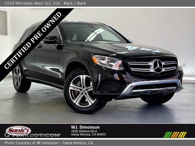 2018 Mercedes-Benz GLC 300 in Black