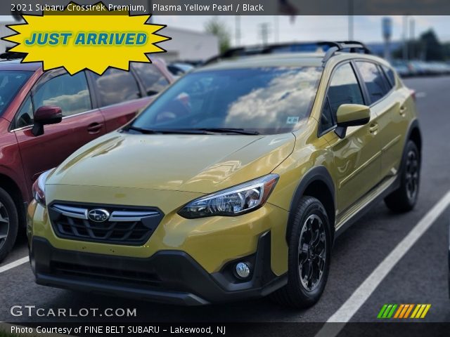 2021 Subaru Crosstrek Premium in Plasma Yellow Pearl