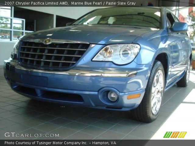 2007 Chrysler Pacifica Limited AWD in Marine Blue Pearl