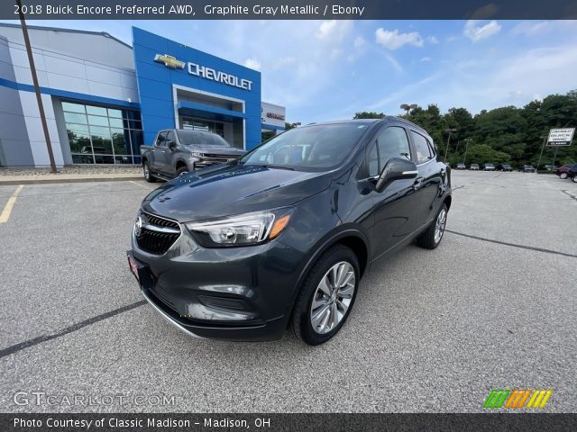 2018 Buick Encore Preferred AWD in Graphite Gray Metallic