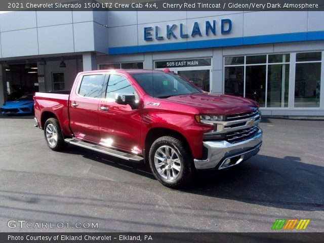 2021 Chevrolet Silverado 1500 LTZ Crew Cab 4x4 in Cherry Red Tintcoat