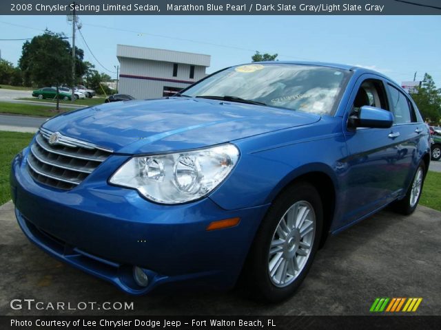 2008 Chrysler Sebring Limited Sedan in Marathon Blue Pearl