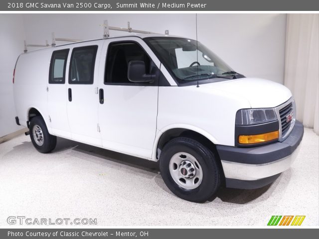 2018 GMC Savana Van 2500 Cargo in Summit White