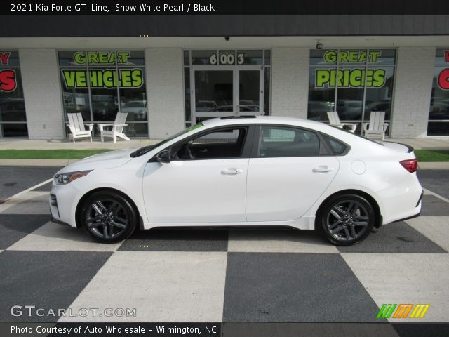 2021 Kia Forte GT-Line in Snow White Pearl