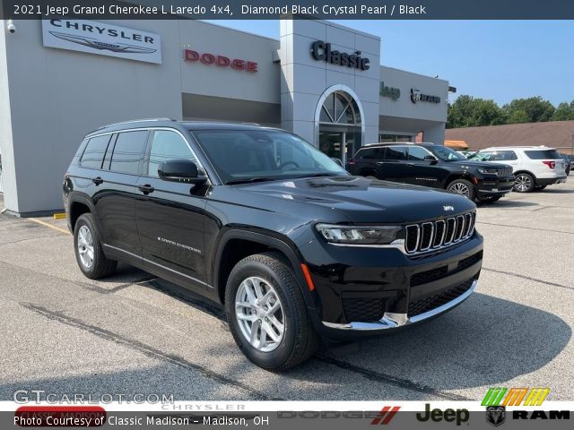 2021 Jeep Grand Cherokee L Laredo 4x4 in Diamond Black Crystal Pearl