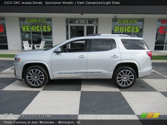 2020 GMC Acadia Denali in Quicksilver Metallic