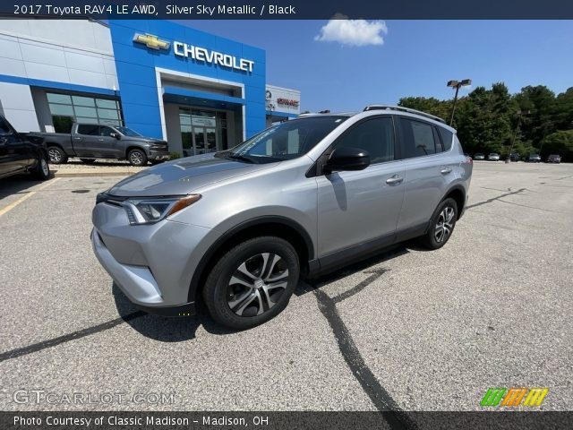 2017 Toyota RAV4 LE AWD in Silver Sky Metallic