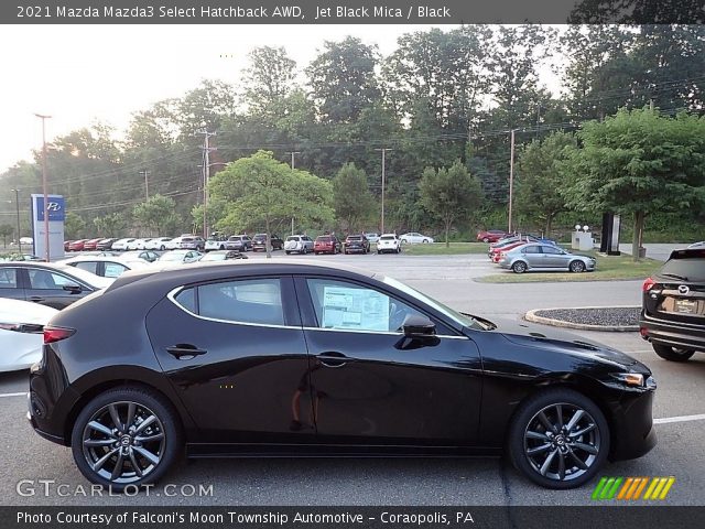 2021 Mazda Mazda3 Select Hatchback AWD in Jet Black Mica