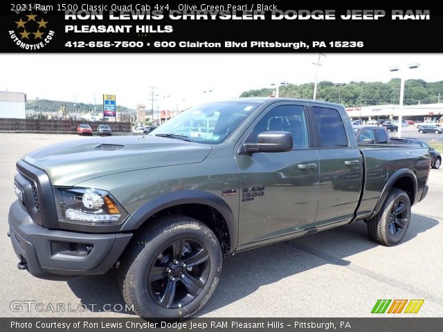 2021 Ram 1500 Classic Quad Cab 4x4 in Olive Green Pearl