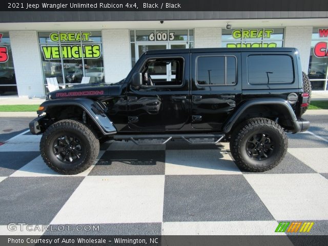 2021 Jeep Wrangler Unlimited Rubicon 4x4 in Black