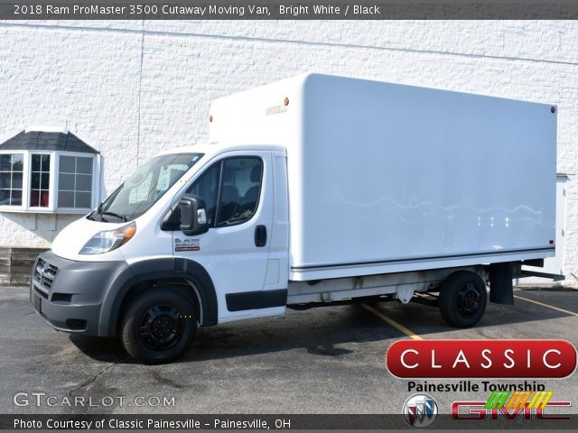 2018 Ram ProMaster 3500 Cutaway Moving Van in Bright White