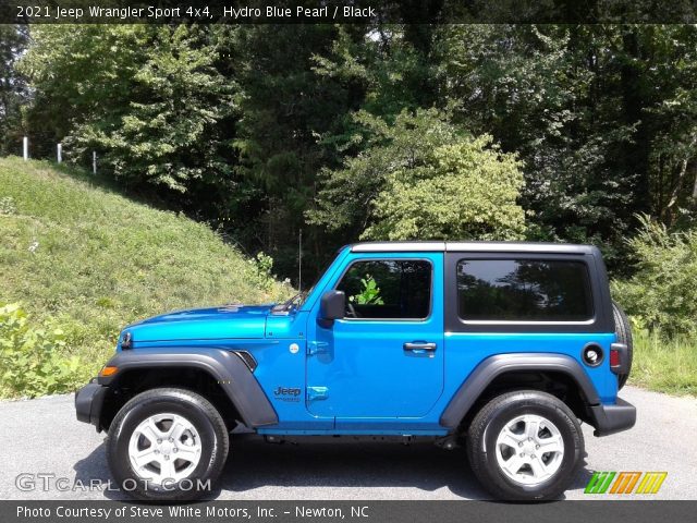 2021 Jeep Wrangler Sport 4x4 in Hydro Blue Pearl