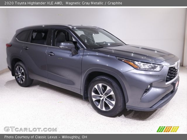 2020 Toyota Highlander XLE AWD in Magnetic Gray Metallic