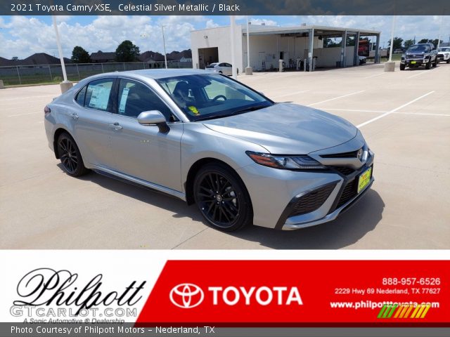 2021 Toyota Camry XSE in Celestial Silver Metallic