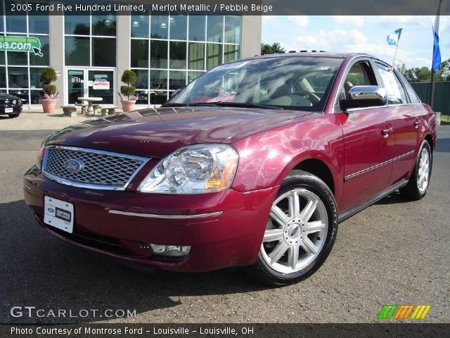 2005 Ford Five Hundred Limited in Merlot Metallic