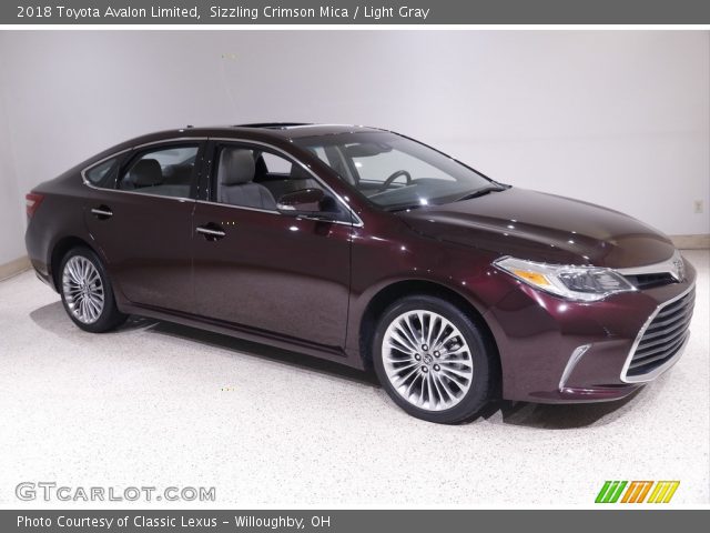 2018 Toyota Avalon Limited in Sizzling Crimson Mica