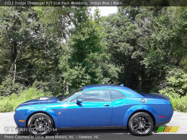 2021 Dodge Challenger R/T Scat Pack Widebody in Indigo Blue