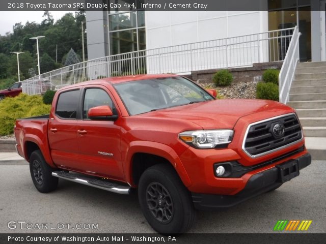 2018 Toyota Tacoma SR5 Double Cab 4x4 in Inferno