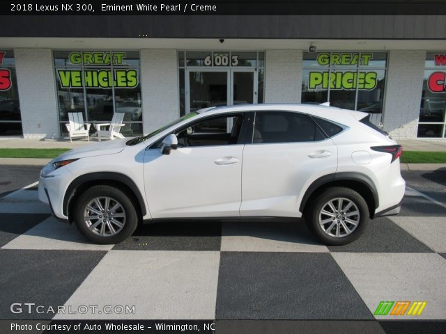 2018 Lexus NX 300 in Eminent White Pearl