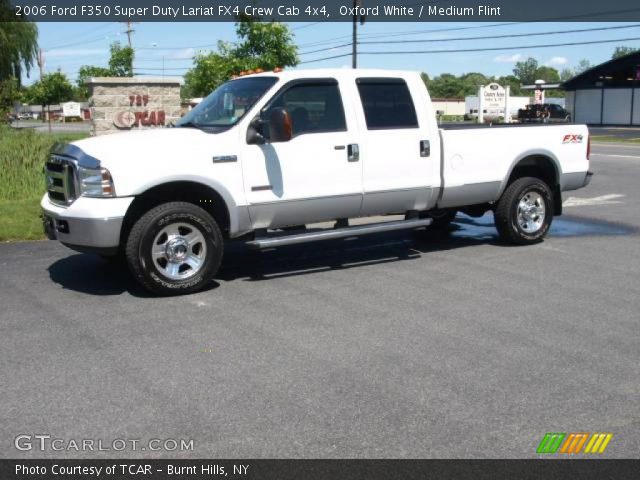 2006 Ford F350 Super Duty Lariat FX4 Crew Cab 4x4 in Oxford White