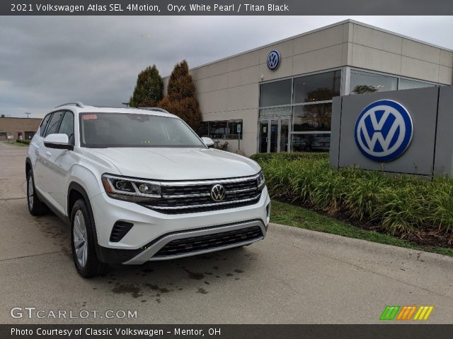 2021 Volkswagen Atlas SEL 4Motion in Oryx White Pearl