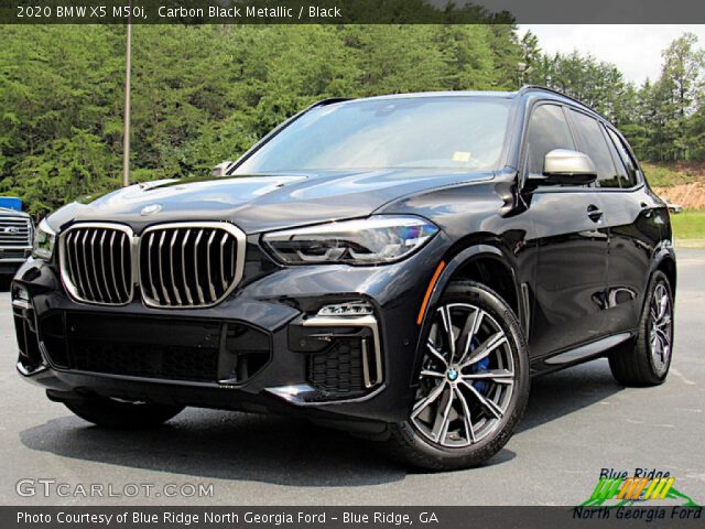 2020 BMW X5 M50i in Carbon Black Metallic