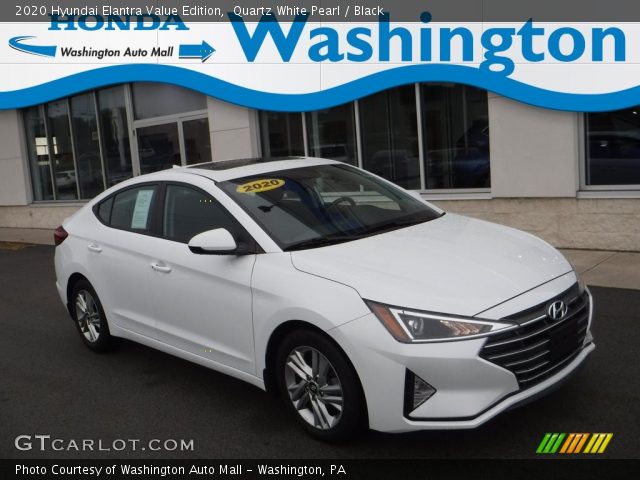 2020 Hyundai Elantra Value Edition in Quartz White Pearl