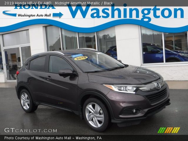 2019 Honda HR-V EX AWD in Midnight Amethyst Metallic