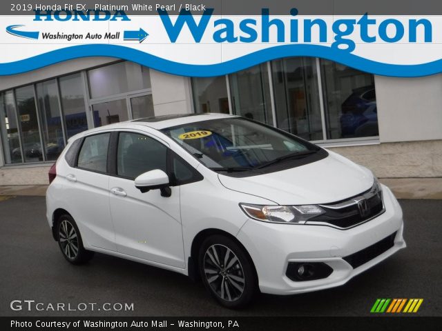 2019 Honda Fit EX in Platinum White Pearl