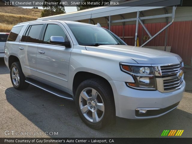 2018 Chevrolet Tahoe Premier 4WD in Silver Ice Metallic