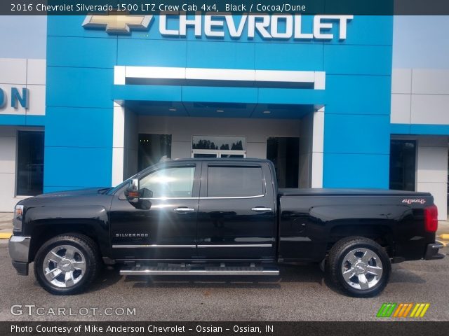 2016 Chevrolet Silverado 1500 LTZ Crew Cab 4x4 in Black