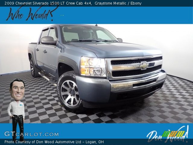 2009 Chevrolet Silverado 1500 LT Crew Cab 4x4 in Graystone Metallic