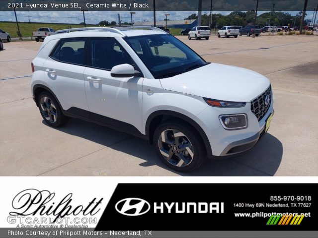 2021 Hyundai Venue SEL in Ceramic White