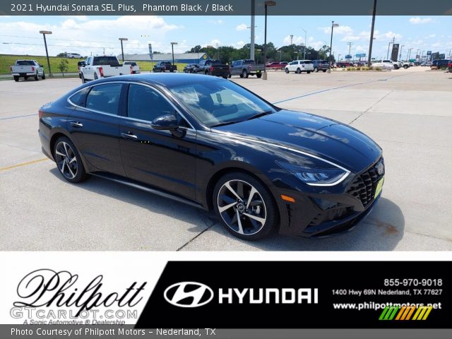 2021 Hyundai Sonata SEL Plus in Phantom Black