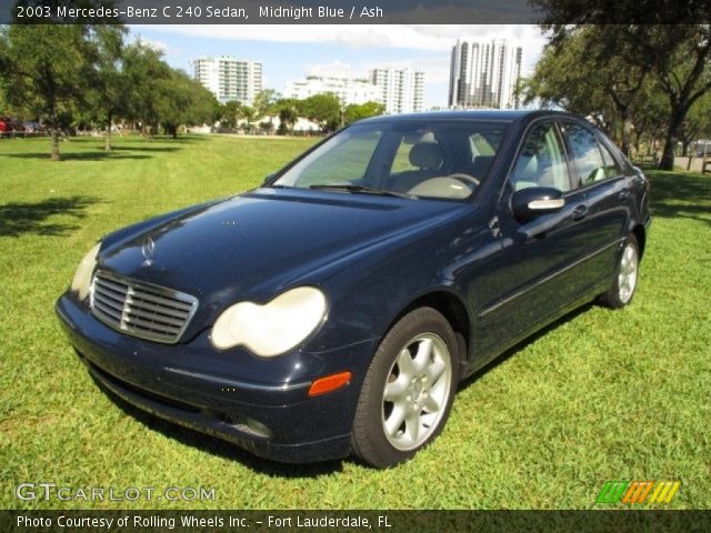 2003 Mercedes-Benz C 240 Sedan in Midnight Blue