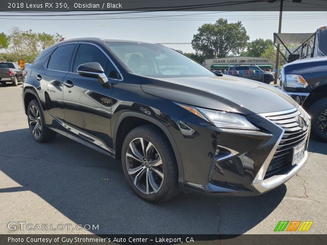 2018 Lexus RX 350 in Obsidian