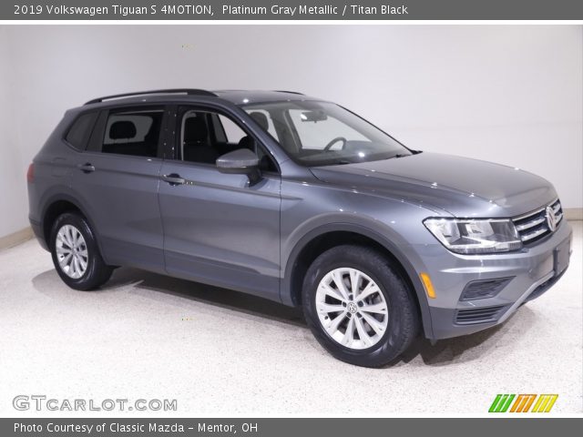 2019 Volkswagen Tiguan S 4MOTION in Platinum Gray Metallic