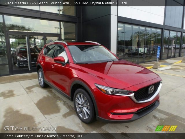 2021 Mazda CX-5 Grand Touring AWD in Soul Red Crystal Metallic