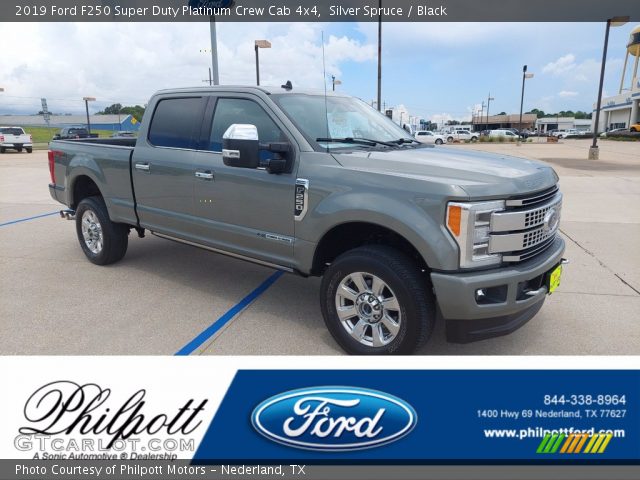 2019 Ford F250 Super Duty Platinum Crew Cab 4x4 in Silver Spruce