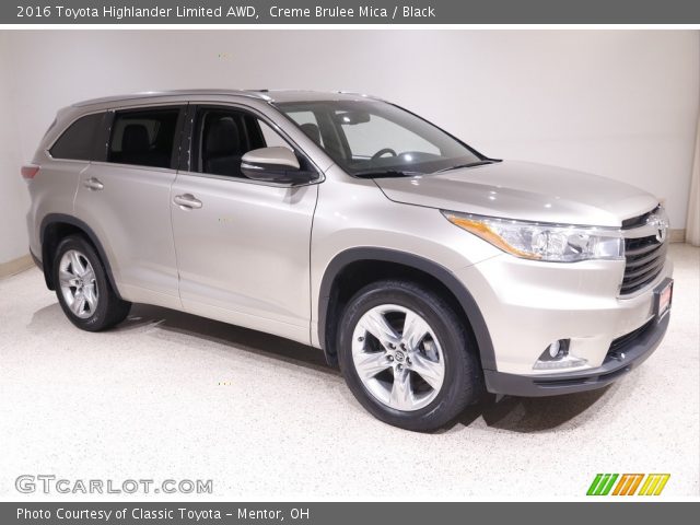 2016 Toyota Highlander Limited AWD in Creme Brulee Mica