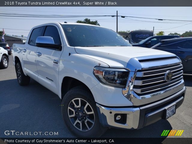 2018 Toyota Tundra Limited CrewMax 4x4 in Super White