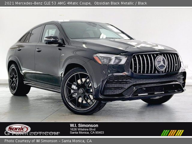2021 Mercedes-Benz GLE 53 AMG 4Matic Coupe in Obsidian Black Metallic