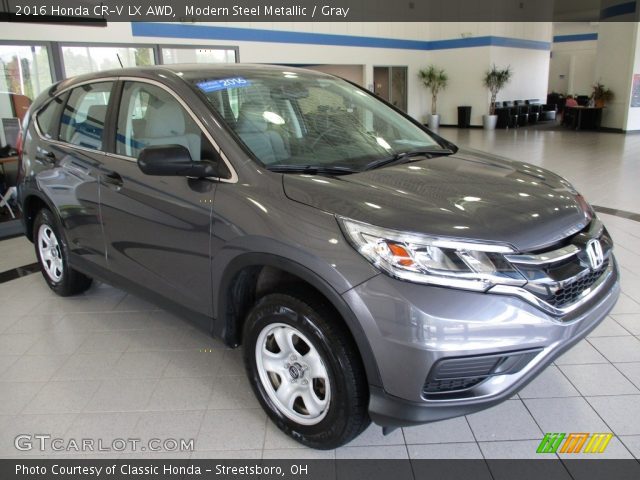 2016 Honda CR-V LX AWD in Modern Steel Metallic