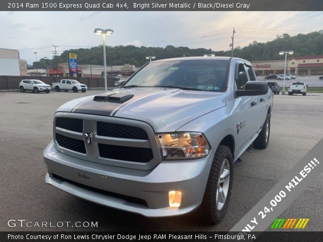 2014 Ram 1500 Express Quad Cab 4x4 in Bright Silver Metallic