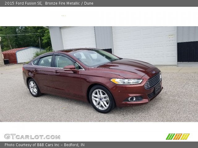 2015 Ford Fusion SE in Bronze Fire Metallic