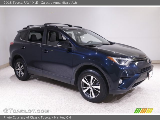 2018 Toyota RAV4 XLE in Galactic Aqua Mica